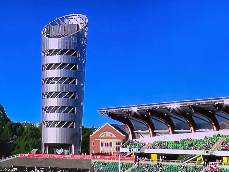 Hayward Field Tower University of Oregon